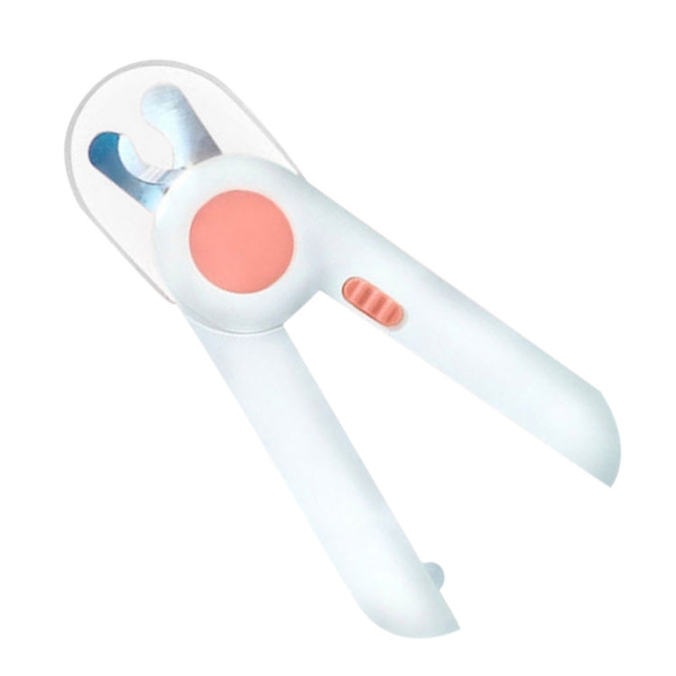 Pet Cat and Dog LED Light Nail Clippers — Pink