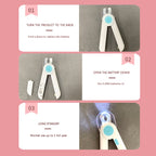Pet Cat and Dog LED Light Nail Clippers — view 10