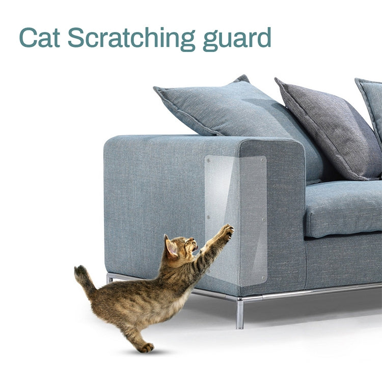 2pcs/pack Cat Scratch Protection PVC Sofa Anti-scratch Stickers, Size: 30x45cm