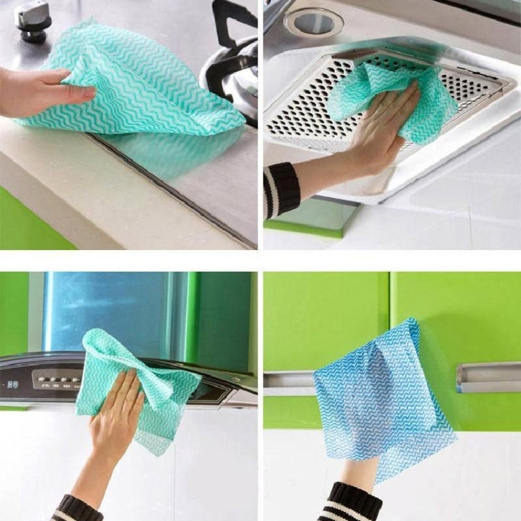 50 Sheets Non-Woven Disposable Washing Towels Dishcloth