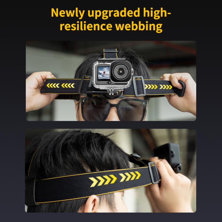 PULUZ Magnetic Quick-release Head Strap Harness Belt