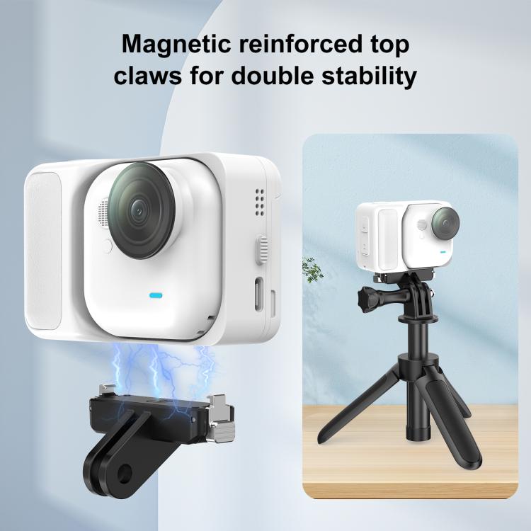For Insta360 GO UItra PULUZ Plastic Magnetic Quick Release Base Mount — view 4