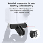 For Insta360 GO UItra PULUZ Plastic Magnetic Quick Release Base Mount — view 6