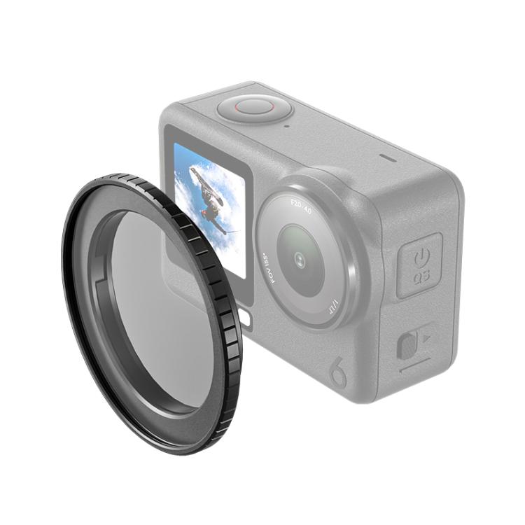 PULUZ Filter Holder Metal Protective Filter Frame, For DJI Osmo Action 6
