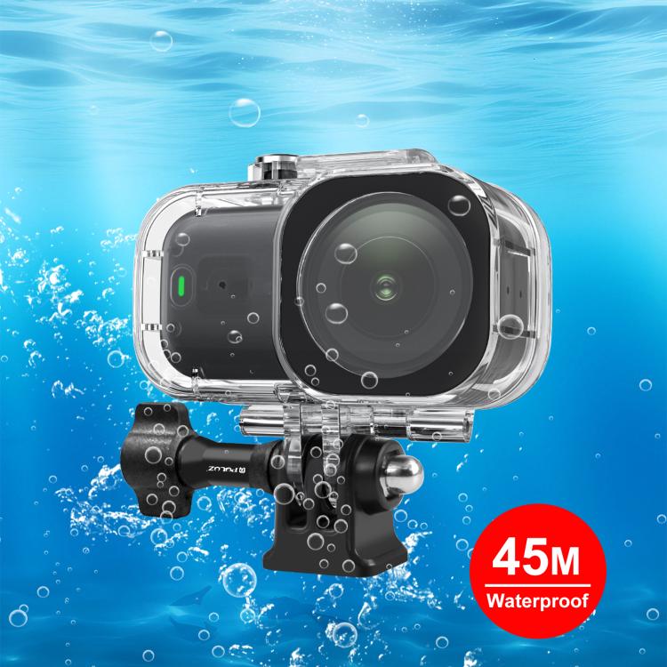 PULUZ 45m Depth Waterproof Main Body Camera Case Diving Housing Underwater Cover, For DJI Osmo Nano