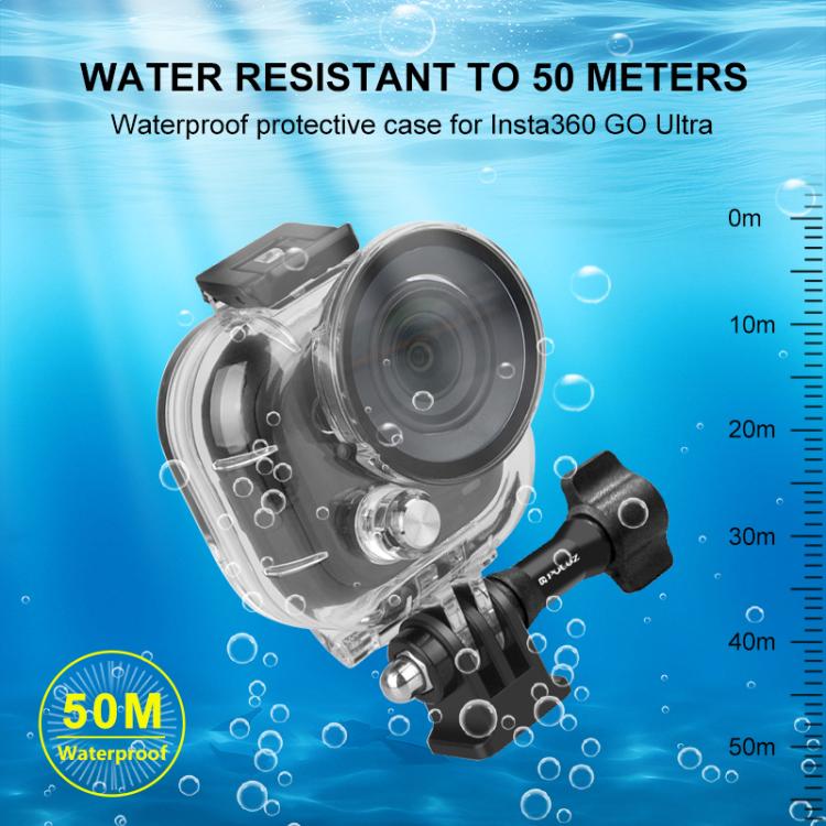 50m Waterproof Case Thumb Main Body Camera Dive Housing Cover