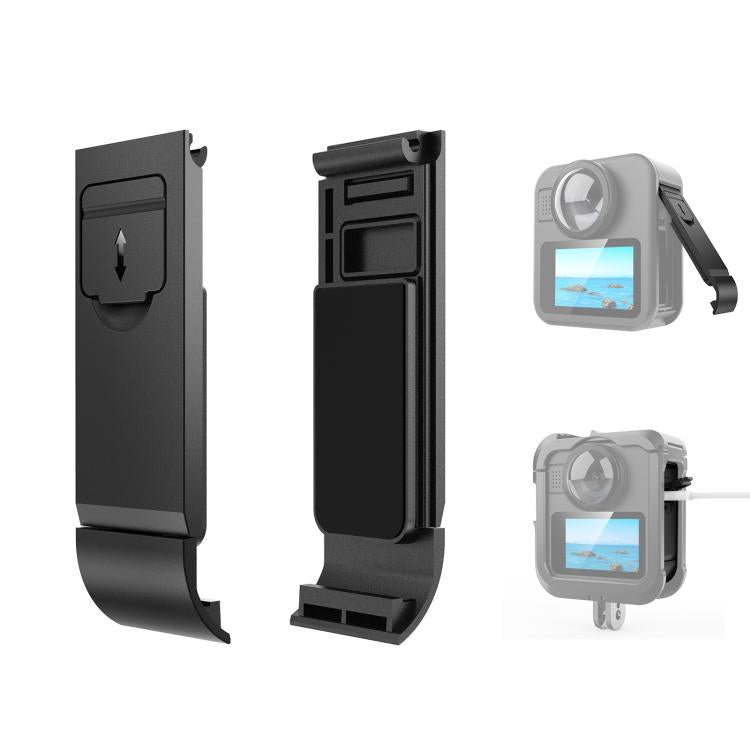 For GoPro MAX2 PULUZ ABS Battery Side Interface Cover