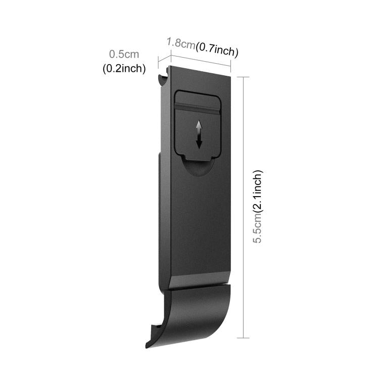 For GoPro MAX2 PULUZ ABS Battery Side Interface Cover — view 3