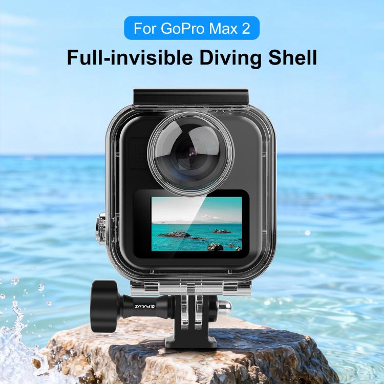 For GoPro MAX2 PULUZ Waterproof Housing 50m Dive Case