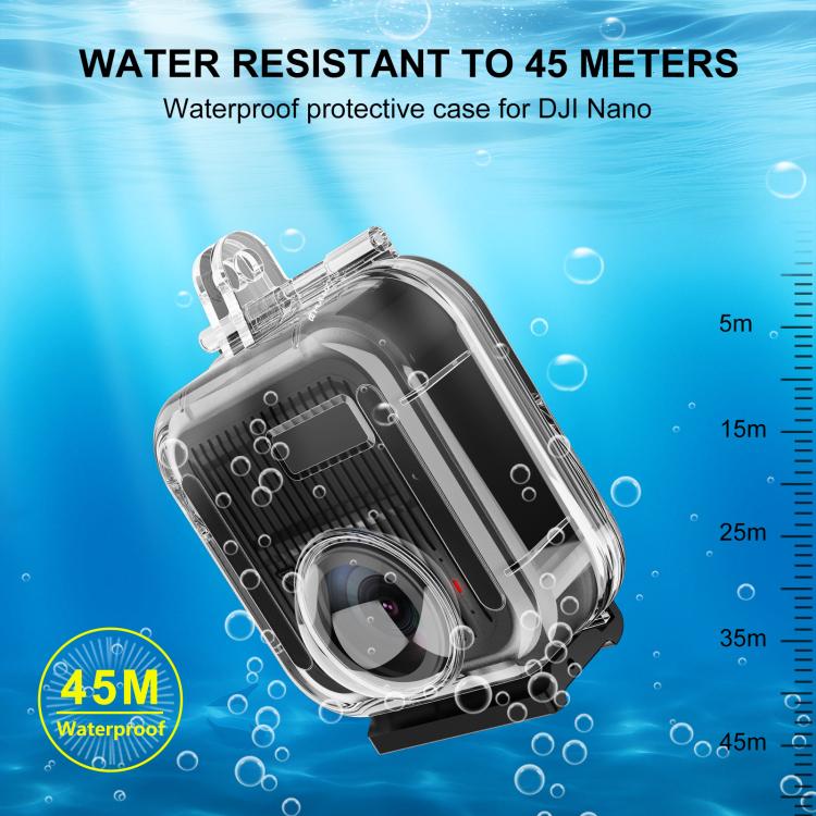 For GoPro MAX2 PULUZ Waterproof Housing 50m Dive Case