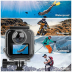 For GoPro MAX2 PULUZ Waterproof Housing 50m Dive Case