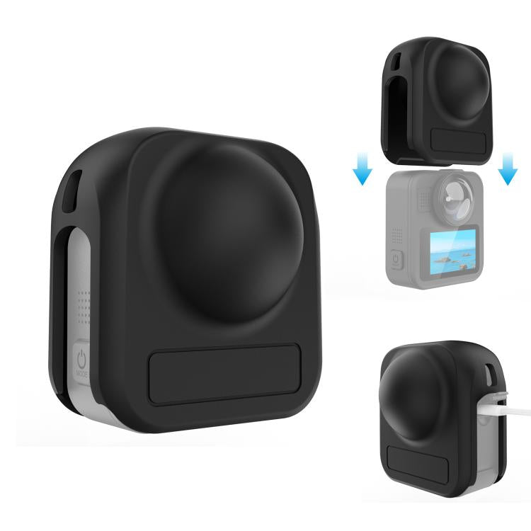 For GoPro MAX2 PULUZ Body Lens Silicone Protective Cover