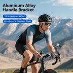 PULUZ Panoramic & Action Cameras Professional 3-Way Gimbal Motorcycles Bicycles Handlebar Aluminium Alloy Mount