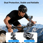 PULUZ Panoramic & Action Cameras Professional 3-Way Gimbal Motorcycles Bicycles Handlebar Aluminium Alloy Mount