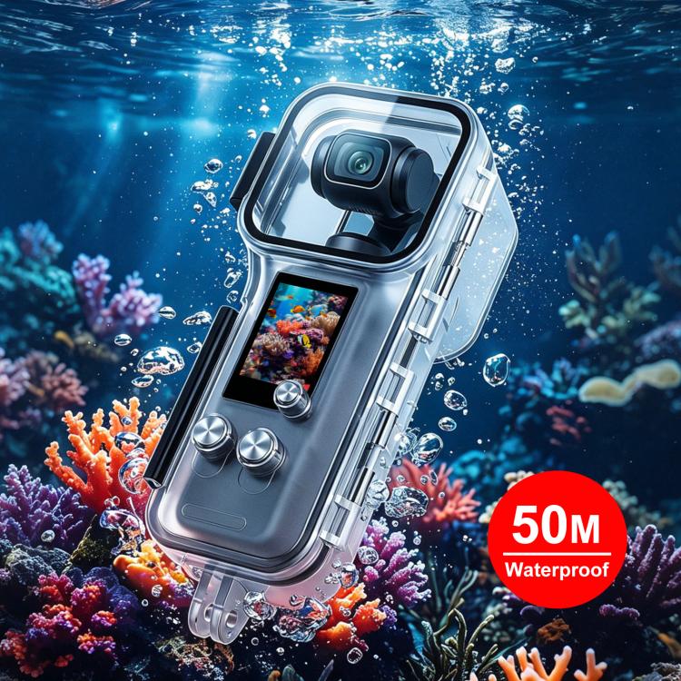 Gimbal Camera 50m Diving Waterproof Case, For DJI Osmo Pocket 4