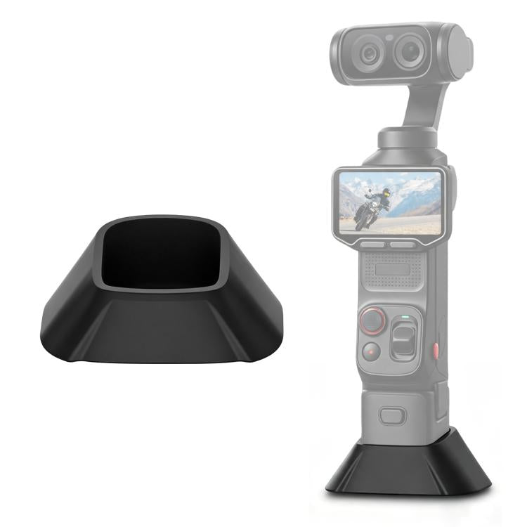 PULUZ Silicone Dock Desktop Adhesive Base Bracket, For Insta360 Luna Ultra