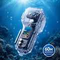 Waterproof Housing 60m/196ft Underwater Diving Case, High-transparency Optical Glass, For Insta360 Luna Ultra