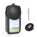 For Insta360 X6 PULUZ Silicone Protective Case with Lens Cover & Strap