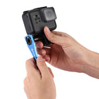 PULUZ CNC Aluminum Alloy Tighten Screw Cap Wrench Tool for GoPro Hero11 Black / HERO10 Black / HERO9 Black / HERO8 Black / HERO7 /6 /5 /5 Session /4 Session /4 /3+ /3 /2 /1, Xiaoyi and Other Action Cameras