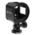 PULUZ Housing Shell CNC Aluminum Alloy Protective Cage Kit with Metal Wrench & Lens Cap & Screw & Tripod Adapter for GoPro HERO5 Session /HERO4 Session /HERO Session, For HERO5 Session UK Stock, For HERO5 Session US Stock
