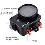PULUZ Housing Shell CNC Aluminum Alloy Protective Cage with 52mm UV Lens for GoPro HERO(2018) /7 Black /6 /5, For HERO6 /5 No Frame US Stock, For HERO6 /5 No Frame AE Stock, For HERO6 /5 No Frame UK Stock
