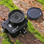 PULUZ Housing Shell CNC Aluminum Alloy Protective Cage with 52mm UV Lens for GoPro HERO(2018) /7 Black /6 /5, For HERO6 /5 No Frame US Stock, For HERO6 /5 No Frame AE Stock, For HERO6 /5 No Frame UK Stock