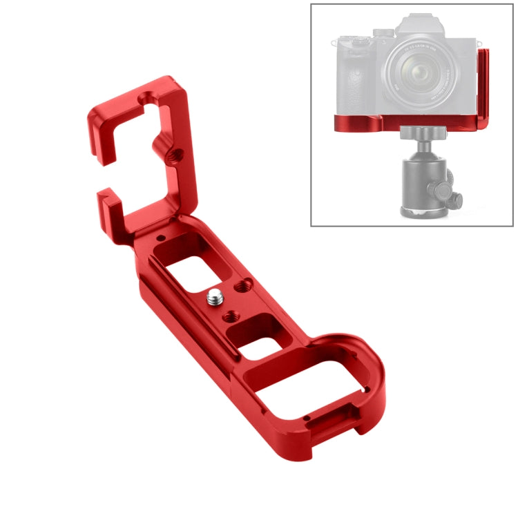 PULUZ 1/4 inch Vertical Shoot Quick Release L Plate Bracket Base Holder for Sony A7R / A7 / A7S — view 7