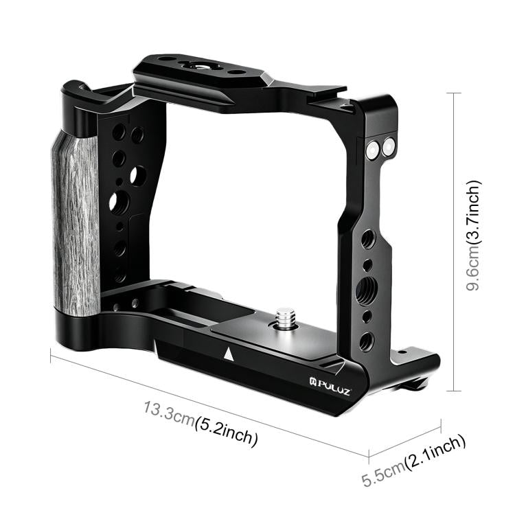 PULUZ Live Streaming Camera Cage Expansion Mount Frame, For Canon EOS R50 V — For Canon EOS R50 V
