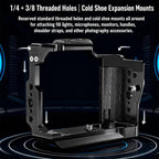PULUZ Live Streaming Camera Cage Expansion Mount Frame, For Canon EOS R50 V — view 5
