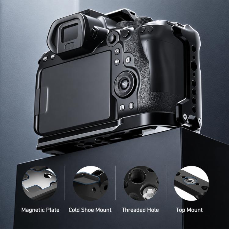 PULUZ Live Streaming Camera Cage Expansion Mount Frame, For Canon EOS R6 III — view 5