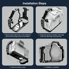 PULUZ Live Streaming Camera Cage Expansion Mount Frame, For Canon EOS R6 III — view 9