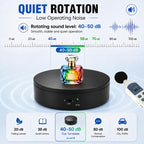 PULUZ 15cm Electric Rotating Display Turntable, 360 Degree Clockwise / Counterclockwise Props Turntable for Photography, Load 1-5kg — Blue