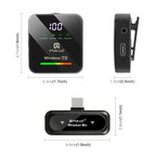 PULUZ 4 TX + 1 RX Wireless Lavalier Microphone — Type-C 4 TX + 1 RX
