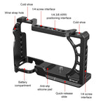 PULUZ Metal Camera Cage Expansion Mount Stabilizer Rig, For Sony A6500 / A6400 / A6300 / A6000 — view 3