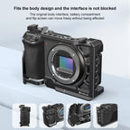 PULUZ Metal Camera Cage Expansion Mount Stabilizer Rig, For Sony A6500 / A6400 / A6300 / A6000 — view 6