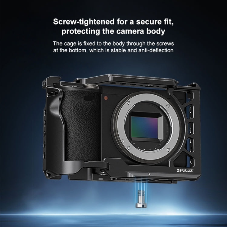 PULUZ Metal Camera Cage Expansion Mount Stabilizer Rig, For Sony A6500 / A6400 / A6300 / A6000 — view 8
