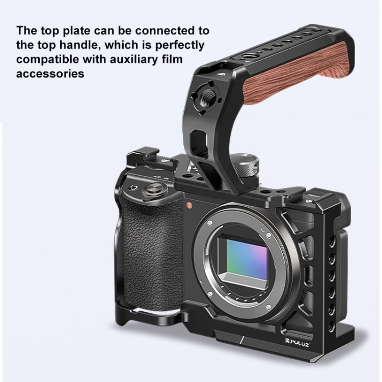 PULUZ Metal Camera Cage Expansion Mount Stabilizer Rig, For Sony A6500 / A6400 / A6300 / A6000 — view 9