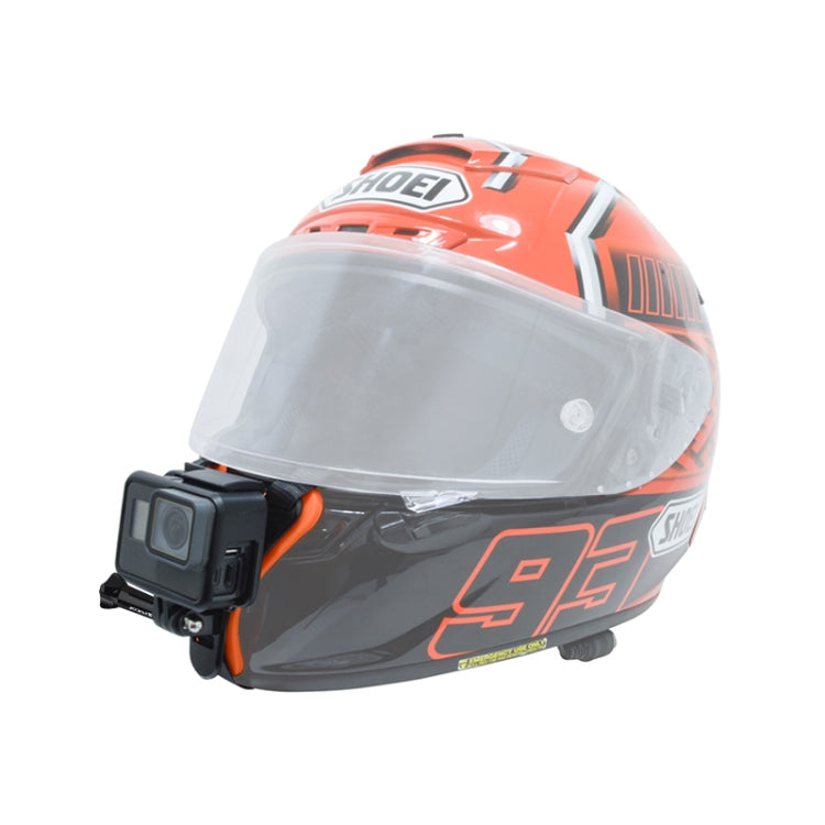PULUZ Motorcycle Helmet Chin Strap Belt Mount for GoPro, Insta360, DJI and Other Action Cameras