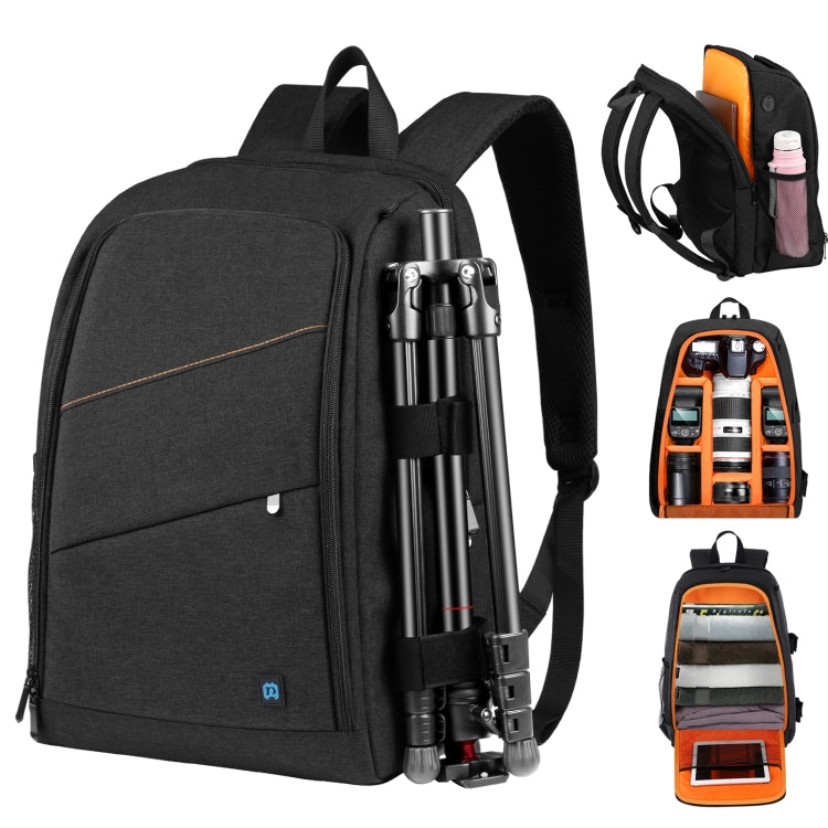 PULUZ Outdoor Portable Waterproof Scratch-proof Dual Shoulders Backpack Handheld PTZ Stabilizer Camera Bag with Rain Cover for Digital Camera, DJI Ronin-SC / Ronin-S, Backpack(Black RU), Backpack(Grey RU)