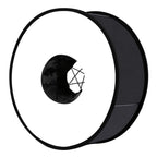 PULUZ 45cm Round Style Macro and Portrait Softbox SpeedLite Flash Light Foldable Diffuser, 45cm Round(US), 45cm Round(AE)