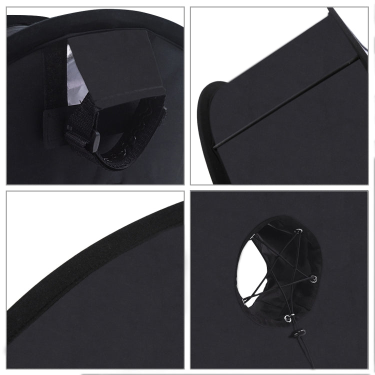 PULUZ 45cm Round Style Macro and Portrait Softbox SpeedLite Flash Light Foldable Diffuser, 45cm Round(US), 45cm Round(AE)