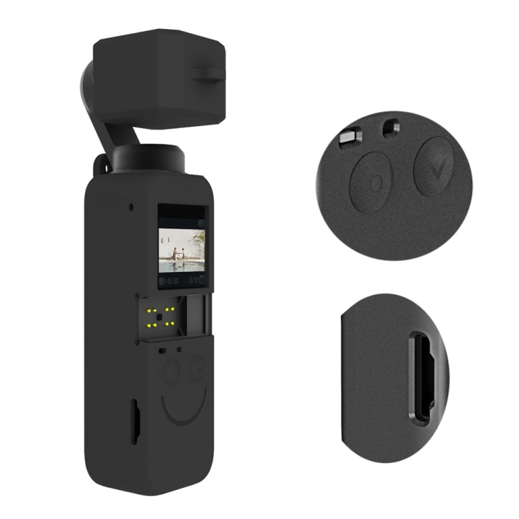 PULUZ 2 in 1 Silicone Cover Case Set for DJI OSMO Pocket 2