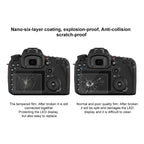 PULUZ 2.5D 9H Tempered Glass Film for Canon EOS 7D Mark II / 7D / N2 / PSN / Nikon V1 / P520 / S9400 / S680 / COOLPIX S6500 / S5200 / Samsung WB35F / OLYMPUS VG170 / 1DIV / Fuji S205 / Casio ZR70 / FC500S
