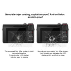 PULUZ 2.5D 9H Tempered Glass Film for Canon G7X, Compatible with Canon G3X / G9X / G5X / G7XII / G9XII / G1X Mark III / M6 / M100 / M50 / EOS RP / M6 Mark II