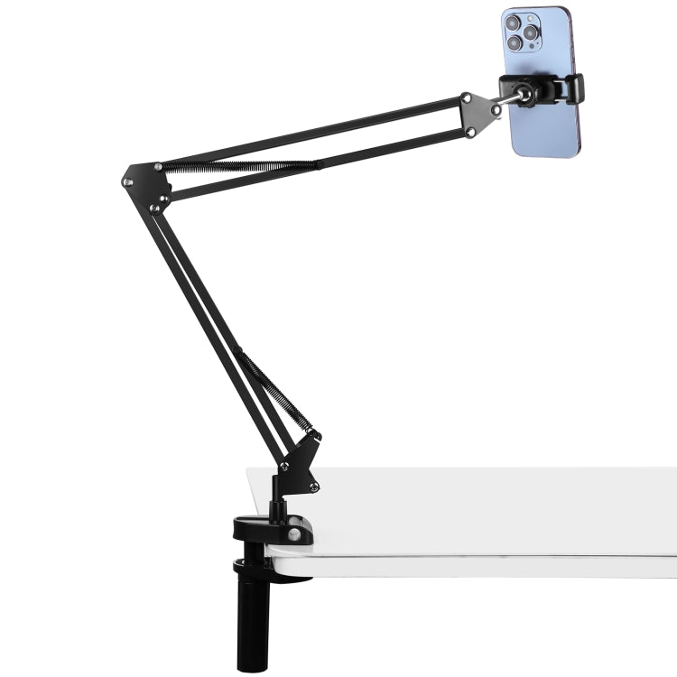 PULUZ Live Broadcast Desktop Articulating Arm Holderwith Phone Clamp