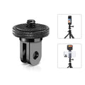 PULUZ 1/4 inch Screw Metal Tripod Mount Action Camera Adapter
