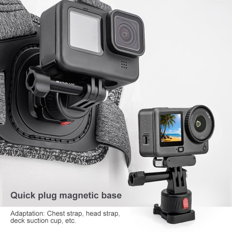 PULUZ Action Camera Quick Release Magnetic Base Adapter