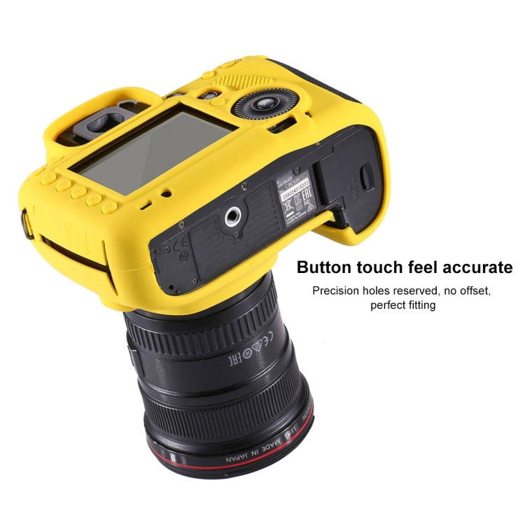PULUZ Soft Silicone Protective Case for Canon EOS 5D Mark III / 5D3 — Black