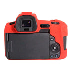 PULUZ Soft Silicone Protective Case for Canon EOS R — Red