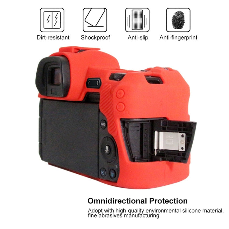 PULUZ Soft Silicone Protective Case for Canon EOS R — Black